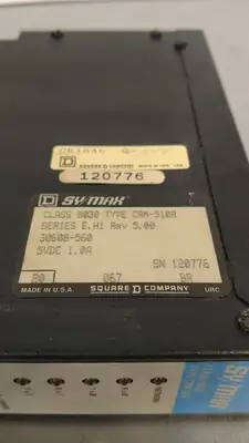 Used SQUARE D Class 8030 Network Module PLC Processors | Palmetto Automation #1152704