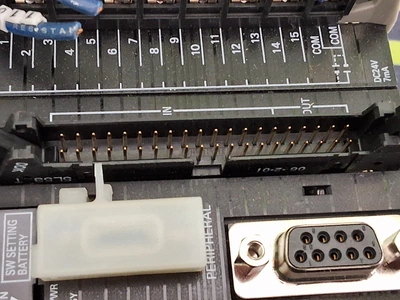 OMRON SYSMAC CJ1M CPU22 PLC WITH OMRON CJ1W-PA202 POWER SUPPLY