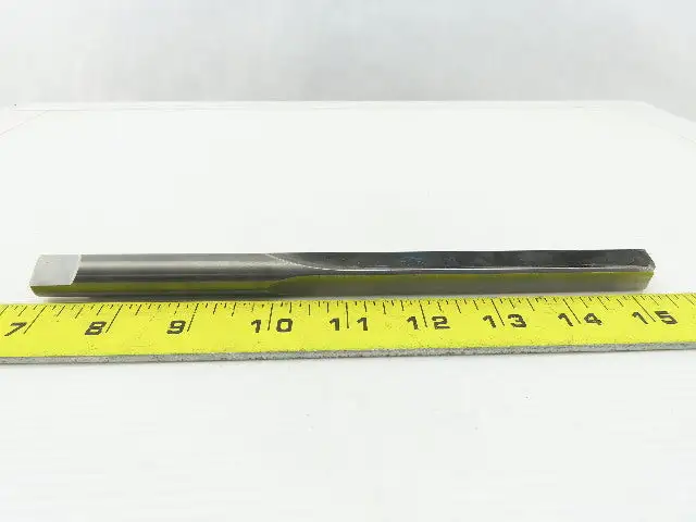 0.600" Straight 4 Flute Square Shank Carbide Drill Bit 118° 8-3/4" OAL