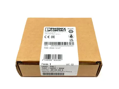 NEW PHOENIX CONTACT UNO PRIMARY SWITCHED POWER SUPPLY