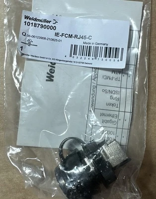NEW Weidmüller IE-FCM-RJ45-C