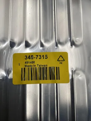 Haas Stainless Grill Vent 348-7321 9″X 4 1/2″ 481400 12 Hole -NOS