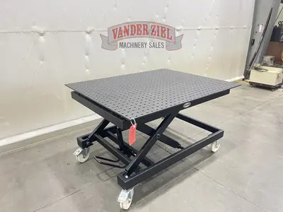 Siegmund Imperial 4' x 5' Heavy Duty Mobile Lifting Welding Table