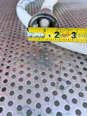 USED SAINT GOBAIN SBP 0750 PURE FIT 96" HOSE W/ 3/4" TO 1 1/2" SANITARY FITTING 90PSI