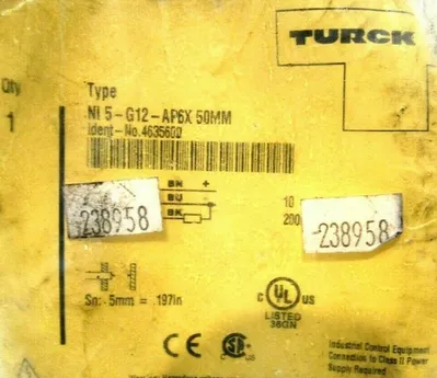 NEW TURCK NI5-G12-AP6X