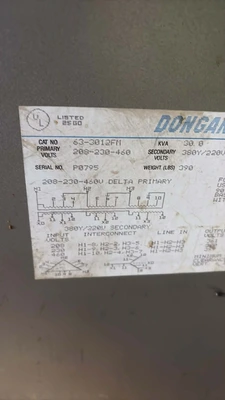 DONGAN 63-3012FM Electrical | Global Machine Brokers, LLC (5)