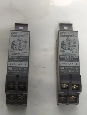 Used ALLEN-BRADLEY 595-AA Contact Blocks Ohio US | Surplus Asset Holdings #1578795