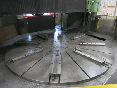 Used 1972 DORRIES SD 500/6100 Vertical Boring Mills (incld VTL) Georgia US | Shub Machinery #162225