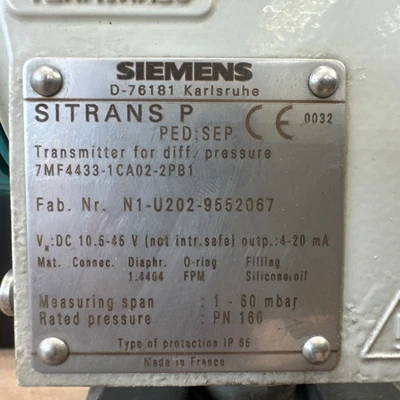 USED Siemens 7MF4433-1CA02-2PB1