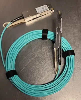 Active Optical Cable QSFP28 100Gbps, 10M, MSA Compat/AOCQP28100-010 (BIN461)