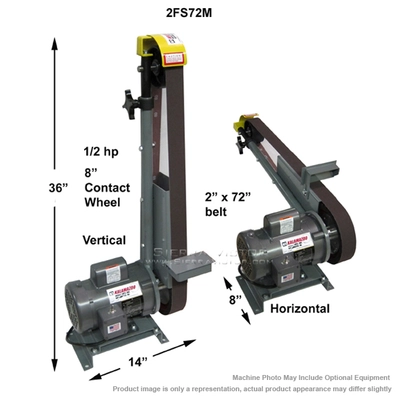 KALAMAZOO INDUSTRIES 2FS72 Belt Grinders | Sierra Victor Industries (3)