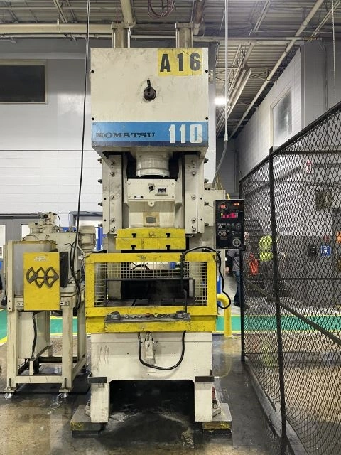 Used 1990 KOMATSU OBS 110 Gap Frame (OBS) Presses Tennessee US | Pearl Equipment #1550189