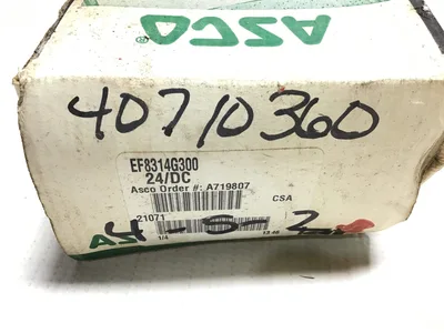 Asco EF8314G300/EF8003G300 Red Hat Solenoid Valves 1/4″ NPT 1.4 Watts