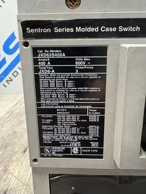 SIEMENS JXD63S400A Electrical/PLC/Automation | ESS Industrial Equipment Sales (8)