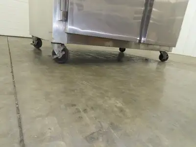 Continental 2R 2 Door Reach In Refrigerator Commercial All Stainless Steel 115V