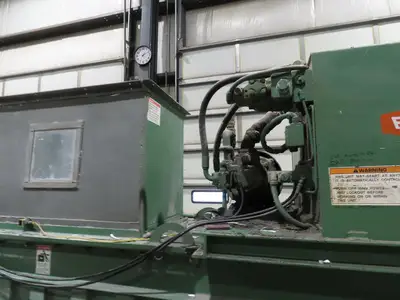 American 5029L Economy Horizontal Paper Baler 42x29x60" Bale Manual Tie 40Hp 480V