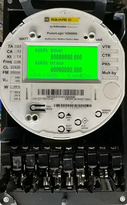 Schneider Square D ION8650 Power Logic Revenue Grade Meter (BIN743)