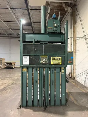 USED SELCO - HARRIS V5-HD-RD - REAR FEED FRONT EJECT SPECIALTY BALER