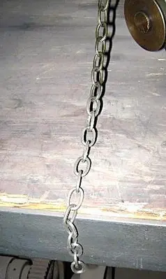 3191 Clover Large Curb Style Chain Machine, Tooled for Cable Chain
