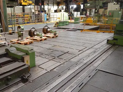 T-slot Table 3895 x 1595 x 400 mm