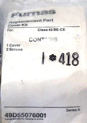 5 NEW FURNAS 49D55076001 COVER ASSEMBLY KIT