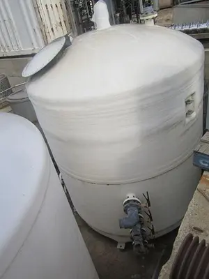 Tank, 3,100 Gallon, FRP, 8' x 8'5", SB/DT, Xerxes #S739579