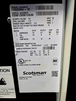 USED SCOTSMAN C0522MA-1E