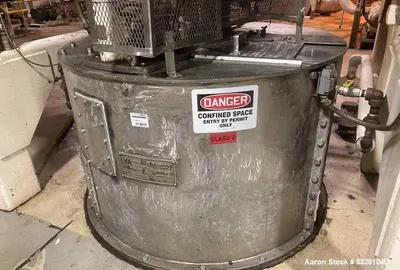 Used WESTERN STATES G-16 Basket Bottom Dump Centrifuges Illinois US | Aaron Equipment #1240978