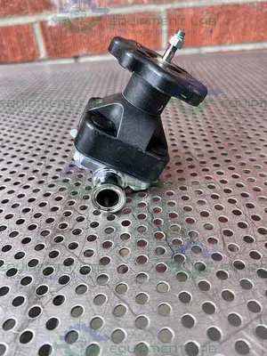 USED ITT PURE FLO .75-316L-RA25MAX-CWP150 DIAPHRAGM VALVE W/ 3/4" SANITARY FITTING