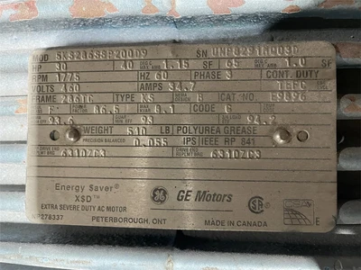 30 HP Sumitomo SM-Cyclo Planetary Gear Reducer, Model CHHJM-S-30-4185Y-25