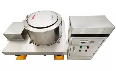 NEW: Chinese 20 x 11 perforate basket centrifuge, 304SS.