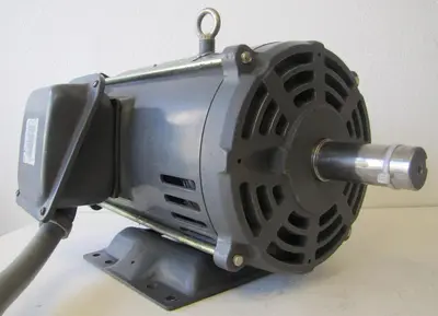 Dayton Industrial 10HP Electric Motor 208-230/460V 3 Phase 1740 RPM 215T  10 HP