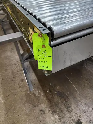 New | in-Stock 2018 INTELLIGRATED LIVE ROLLER CONVEYOR - V-BELT Roller Conveyors Wisconsin US | Packer City Sales #1297822