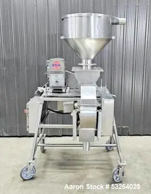 Stainless Hammer Mill by Fitzpatrick – Screw Feeder, Mounted on Casters