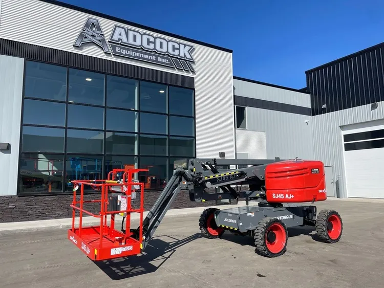 New | in-Stock 2026 SKYJACK SJ45 AJ+ ARTICULATING BOOM LIFT Articulating Boom Lifts Alberta CA | Adcock Equipment #1418092