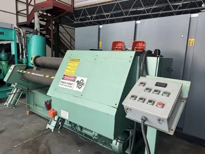 Used JM MONTGOMERY 4850-H Plate Bending Rolls including Pinch Georgia US | The Equipment Hub #1356883