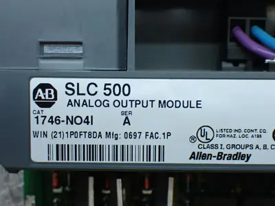 USED ALLENBRADLEY 1746NO4I