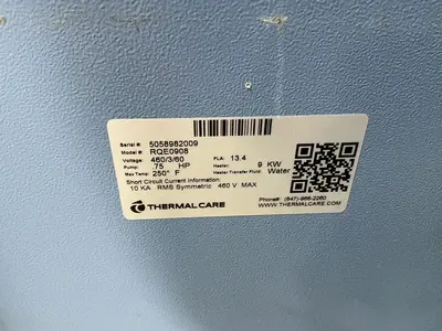 Used THERMAL CARE RQE0908 Misc Plastics Equipment Ohio US | HGR 24 #1332747
