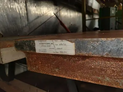 USED ACCURATE GAGE INC. 17.5'' X 30''