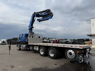 Used 2021 FREIGHTLINER 114SD HIAB CRANE Truck-Mounted Cranes Minnesota US | Carco Truck & Equipment #1514075