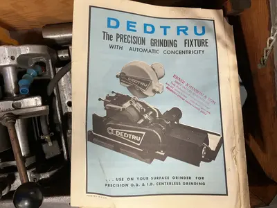 Used DEDTRU _UNKNOWN_ Grinding Fixtures Ohio US | HGR 24 #1406364