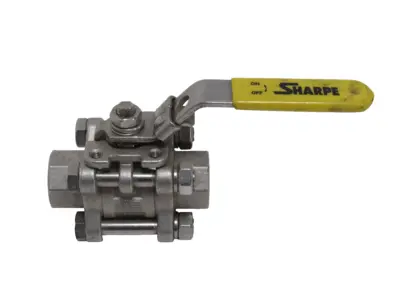 NEW SHARPE 1/2" BALL VALVE 53036 1000 CWP