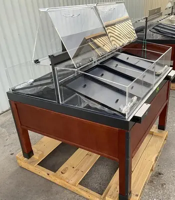 48" Marco Self Service Bolillo Rolls Bread Merchandiser Bakery display