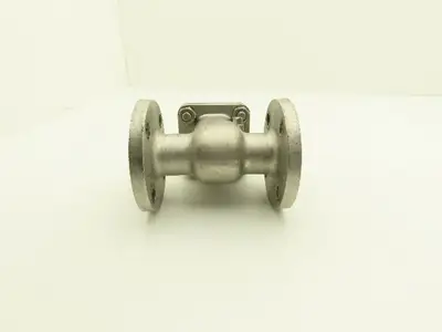 William E. Williams Valve S151F6 Swing Check Valve 1-1/2" ANSI Flange Class 150