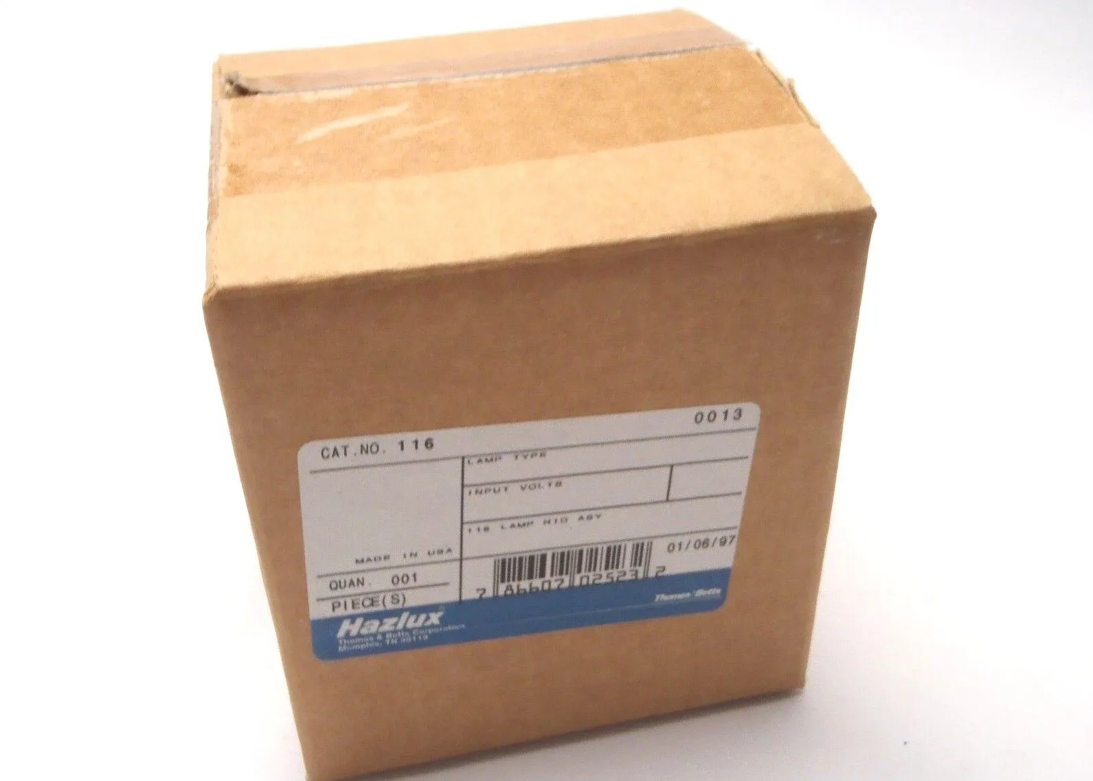 116 | Thomas & Betts Hazlux  Lamp Holder Shock & Vibration - New