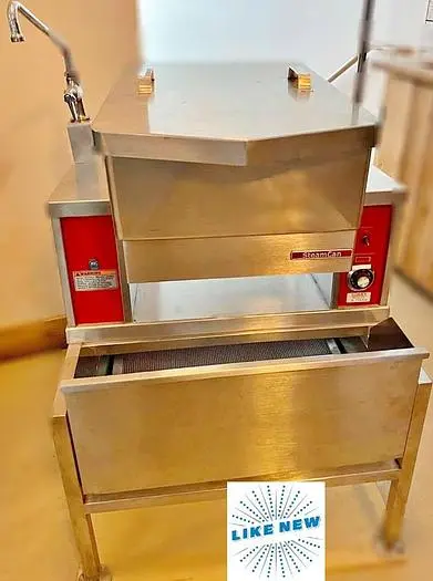 12 gallon electric tilting steam skillet