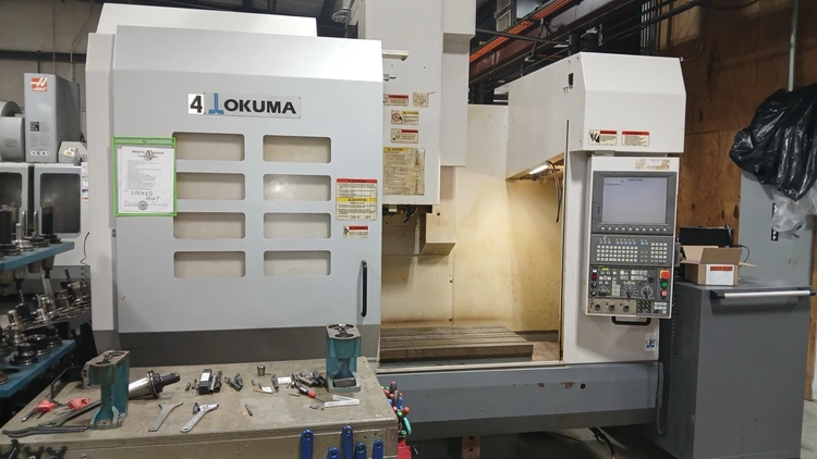Used 2007 OKUMA MC-V4020 Vertical Machining Centers Texas US | Revelation Machinery #1340291