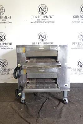 2023 MIDDLEBY MARSHALL CTX ELECTRIC DOUBLE STACK PIZZA CONVEYOR OVEN MODEL DZ33T