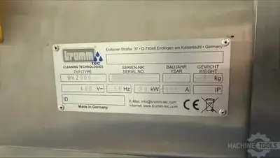 Used 2022 KRUMM RK2800 Washers Arizona US | KD Machinery #1356870