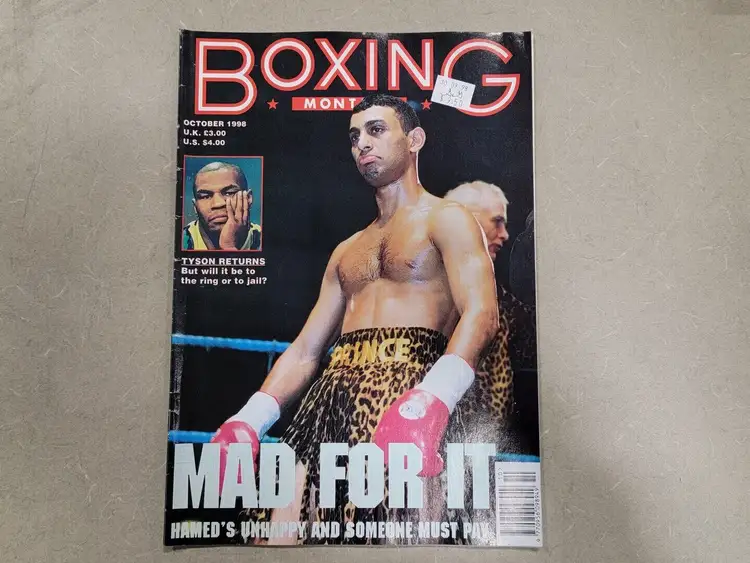 Used BOXING MONTHLY OCTOBER 1998 Office Equipment British Columbia CA | Lenmark #266939
